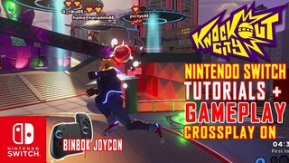 NEW SWITCH GAME! Knock Out City on Nintendo Switch! Tutorials + Gameplay | Binbok Joycon