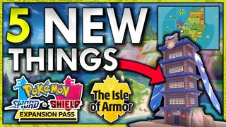 5 NEW THINGS in Pokemon Sword and Shield DLC to be excited for!