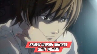 Review Ulasan Singkat -Light Yagami-Anime Death Note