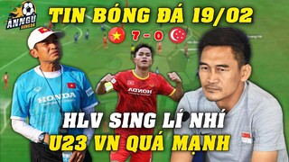 Thua 0-7, HLV U23 Singapore Lí Nhí Thừa Nhận: "U23 VN Quá Mạnh, Cầu Thủ Trẻ Việt Nam Quá Tài Năng"