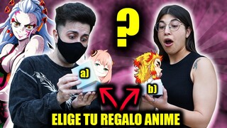 ELIGE TU REGALO VERSIÓN ANIME / KIMETSU NO YAIBA ONE PIECE SPY X FAMILY LOS PEORES FANS DEL ANIME