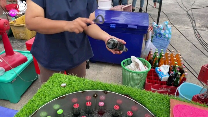 Thailand Street Food - Cold cola drinks