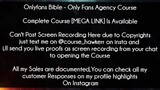 Onlyfans Bible Course  Only Fans Agency Course Download