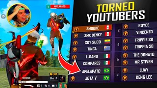 Jugué el Torneo de “INFLUENCERS” y esto pasó 😰🔥 Free Fire