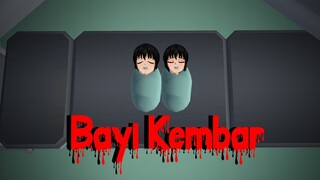 Bayi Kembar | HORROR MOVIE SAKURA SCHOOL SIMULATOR