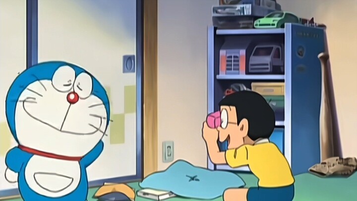 Aksi pertunjukan berdandan Doraemon!