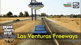 Las Venturas freeway drive | GTA: San Andreas - Definitive Edition