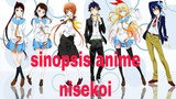 review anime nisekoi nostalgia genre's school, romance, drama, dll