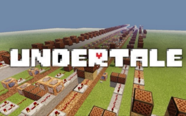 [Đeo tai nghe vào] Undertale nhạc đá đỏ "Minecraft"!