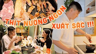 ĐI ĂN SÁNG, MUA ĐĨA THAN, LÀM THỊT NƯỚNG / MỘT NGÀY CỦA CHÚNG MÌNH THẾ NÀO ?