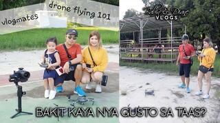 FIRST TIME MAGPALIPAD NG DRONE NI DUDIE | TUTORIAL |DIABIN