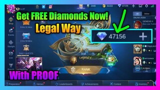 Easiest Way To Get Free Diamonds in Mobile Legends 2020 | How To Get Diamonds For Free