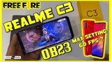 Garena Free Fire | Realme C3 còn cân được Free Fire OB23 Max Setting? Realme C3 Free Fire OB23