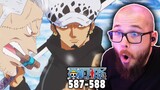 LAW vs SMOKER! (One Piece REACTION)