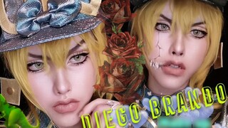 [Qin ini] wanita kaya ❤️ lapar ❤️ tiga kali lipat (JOJO Diego Brando cos makeup)