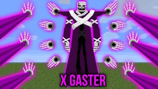 X Gaster Trùm cuối Cực mạnh trong Minecraft | Minecraft Undertale