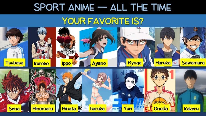 TOP 14 BEST SPORT ANIME List - Recomended All the time!