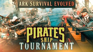 White Terror vs The Flying Dutchman | Pirate Ship Battle | Ark Survival Evolved | Join Our Server!