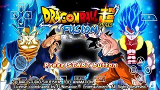 NEW Fusions Special DBZ TTT MOD Dragon Ball Super PPSSPP ISO With Permanent Menu!