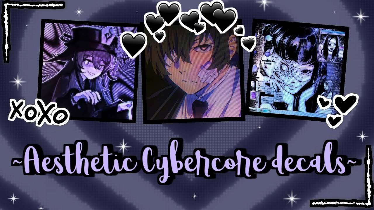Aesthetic Cybercore decals/decal id | For Royale high and Bloxburg ^-^ -  Bilibili