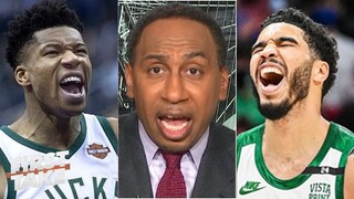 FIRST TAKE "Giannis BEST player in PLANET" - Stephen A on Jayson Tatum no answer for Bucks-Celtics