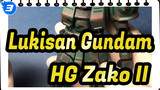 [Lukisam Gundam] HG Zako II / Lukisan Meisai  / Tanpa Transformasi_3