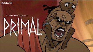 Kamau Spares Fang's Life | Genndy Tartakovsky's Primal | adult swim