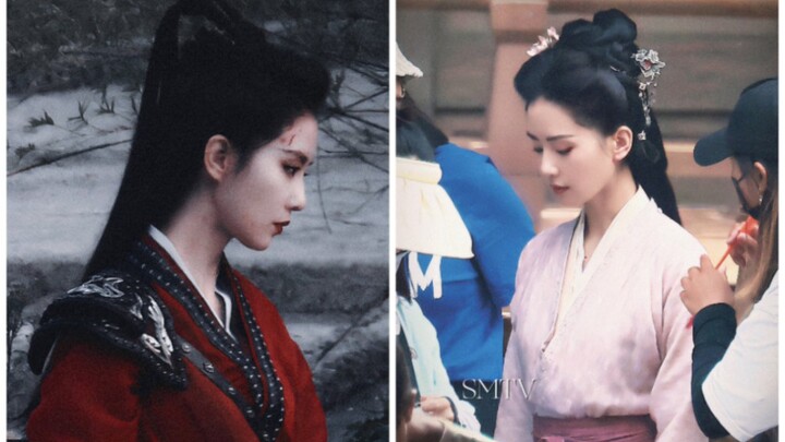 ช่วย! - Liu Shishi อยู่ในกองถ่ายได้! - ชุดพี่สาวคนแรกเท่มาก! -