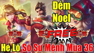 Hé lộ sự kiện nhận Sổ Sứ Mệnh mùa 36 Đêm Giáng Sinh FREE - Sức mạnh ẩn  khi Wisp có skin giáng sinh