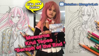 Mewarna Krul Tepes dari anime Seraph of the End