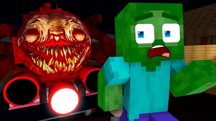 Monster School : Choo Choo Charles Challenge Horror & Funny - Minecraft Animation