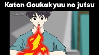 Katon Goukakyuu no jutsu - animasi