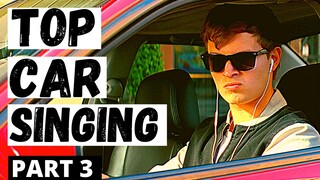 Top 10 Actors Singing in the Car. Movie Scenes Compilation. Part 3. [HD]