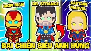 SIRO VÀ CUỘC CHIẾN GIỮA CÁC SIÊU ANH HÙNG - ĐẠI CHIẾN MARVEL TRONG MINI WORLD