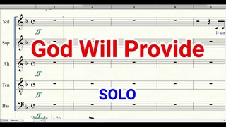 God Will Provide Solo Part