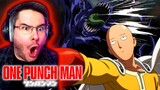 MY FIRST TIME WATCHING ONE PUNCH MAN! | One Punch Man Episode 1 REACTION | Anime Reaction