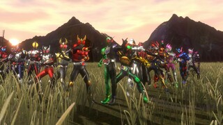 Let's celebrate! All the Heisei Knights have been gathered at VRC, a big gathering of Knight fans!
