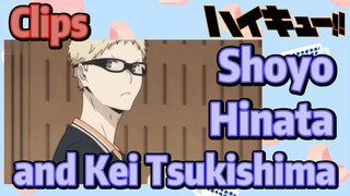 [Haikyuu!!]  Clips | Shoyo Hinata and Kei Tsukishima