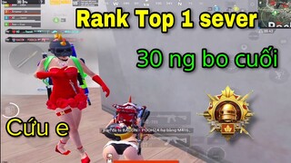 PUBG Mobile - Áp Dụng Chiến Thuật Bắn Giải Bơm Máu IQ 200 Để Lấy Top ở Trận Đấu Gắt Nhất Mùa C1S2