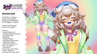 【Showcase】RennSlyaer Live2D Rigging