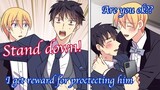 【BL Anime】A bodyguard, who risks his life to protect a young CEO, begged him for a kiss...