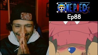 One Piece Reaction Ep88 | LETS GET READY TO RRRUUUMMMBBBLLLEEE |