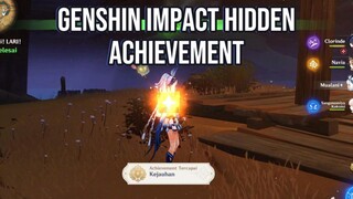 "Kejauhan" Hidden Achievement Genshin Impact