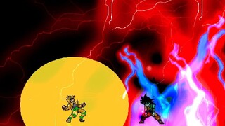 【Mugen】Surga DIO aktif sepenuhnya vs. Goku Jahat