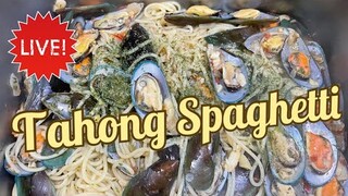 TAHONG SPAGHETTI Live COOKING from my GoPro