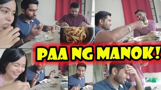 Hindi Sila Masaya Sa Ulam Naming Adidas // First Time Eating Chicken Feet // Filipino Indian Vlog