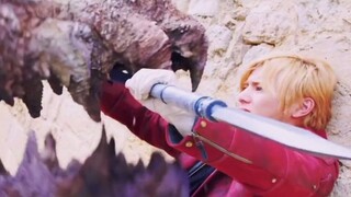 [AMV]Edward bertarung melawan monster di film <Fullmetal Alchemist>