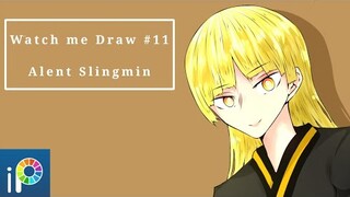 Alent Slingmin • watch me draw #11 (Birthday Gift Art)