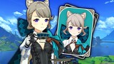 I leveled Lynette for french catgirls (Genshin Impact)