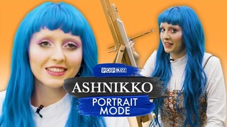 Ashnikko Answers Questions About Their Life And Paints A Self-Portrait | Portrait Mode